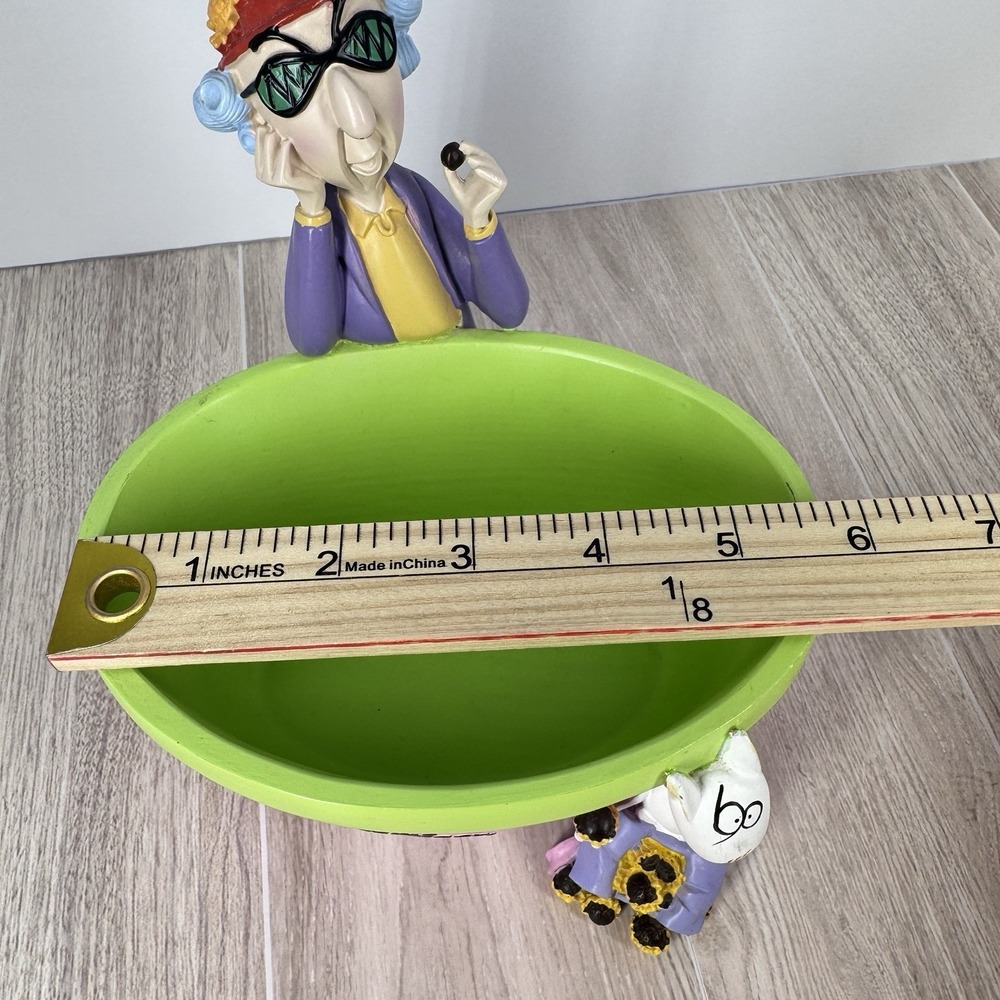 Maxine & Dog Candy Dish My Soul's Had Enough Chicken Candy Dish Rare Hallmark - Picture 9 of 11